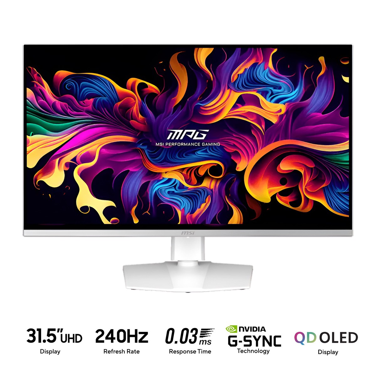 msi-mpg-321urxw-qd-oled-31-5-uhd-3840x2160-240hz-0-03-gtg-g-sync-compatible-gaming-monitor-white