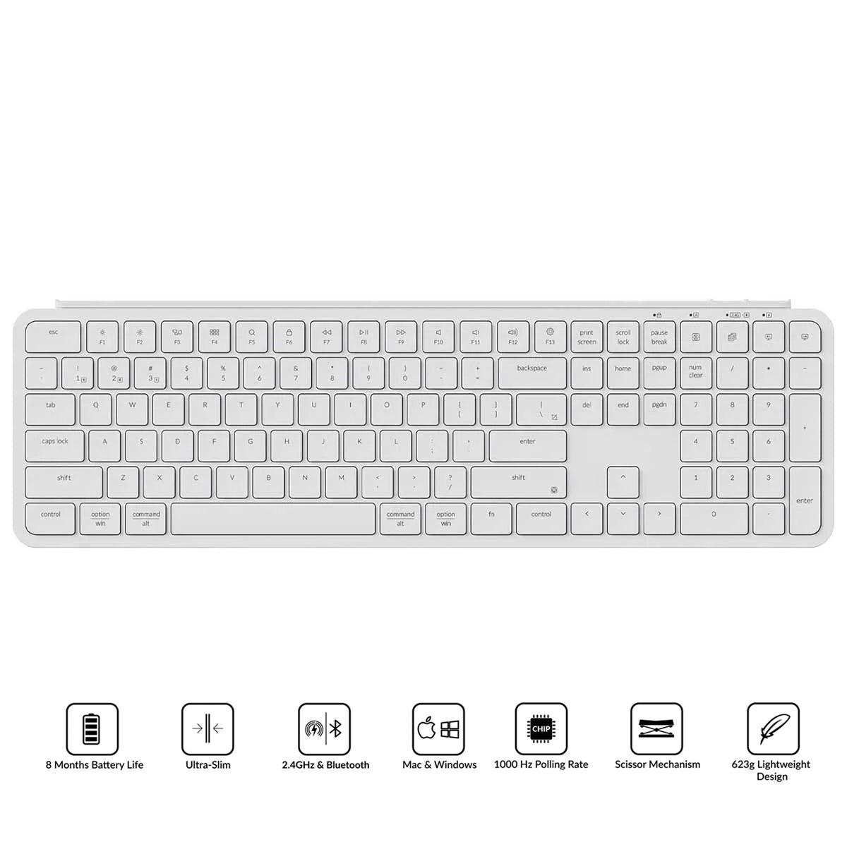 keychron-b6-pro-ultra-slim-wireless-keyboard-ivory-white-b6p-k8
