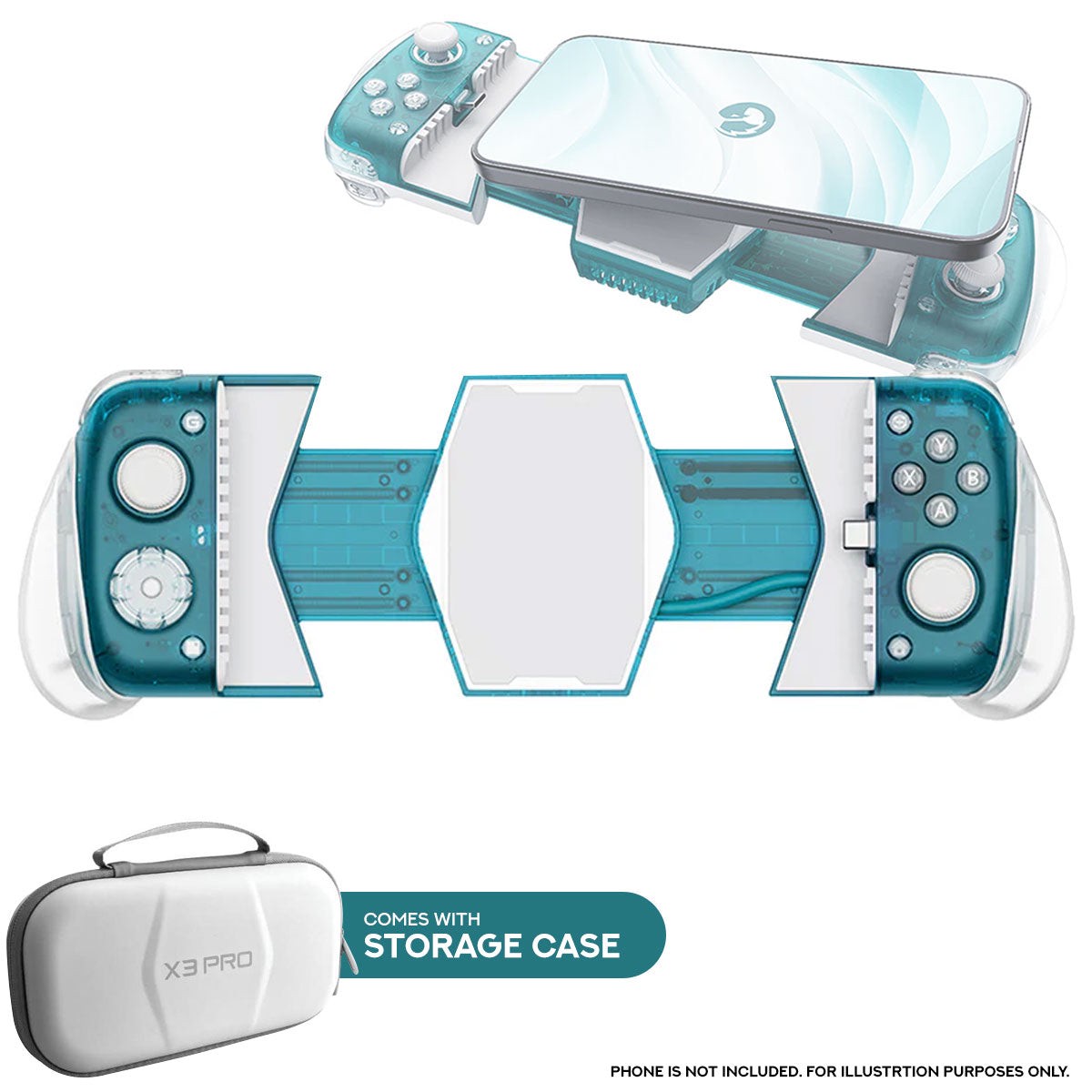 gamesir-x3-pro-integrated-cooler-type-c-mobile-controller-w-storage-case-green