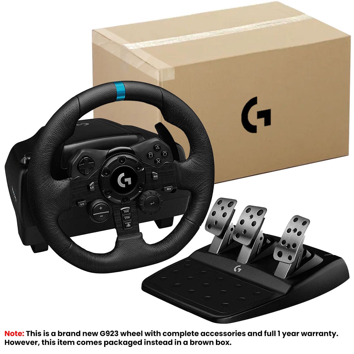 logitech-g923-trueforce-racing-wheel-and-pedals-for-ps5-ps4-pc-in-brown-box