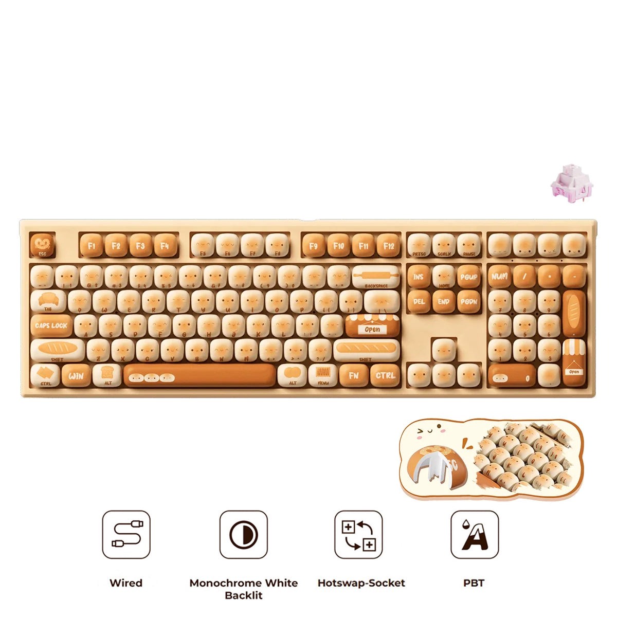 akko-bun-wonderland-3108-v3-wired-mechanical-keyboard-akko-frost-pink-switch-101-3108c-028