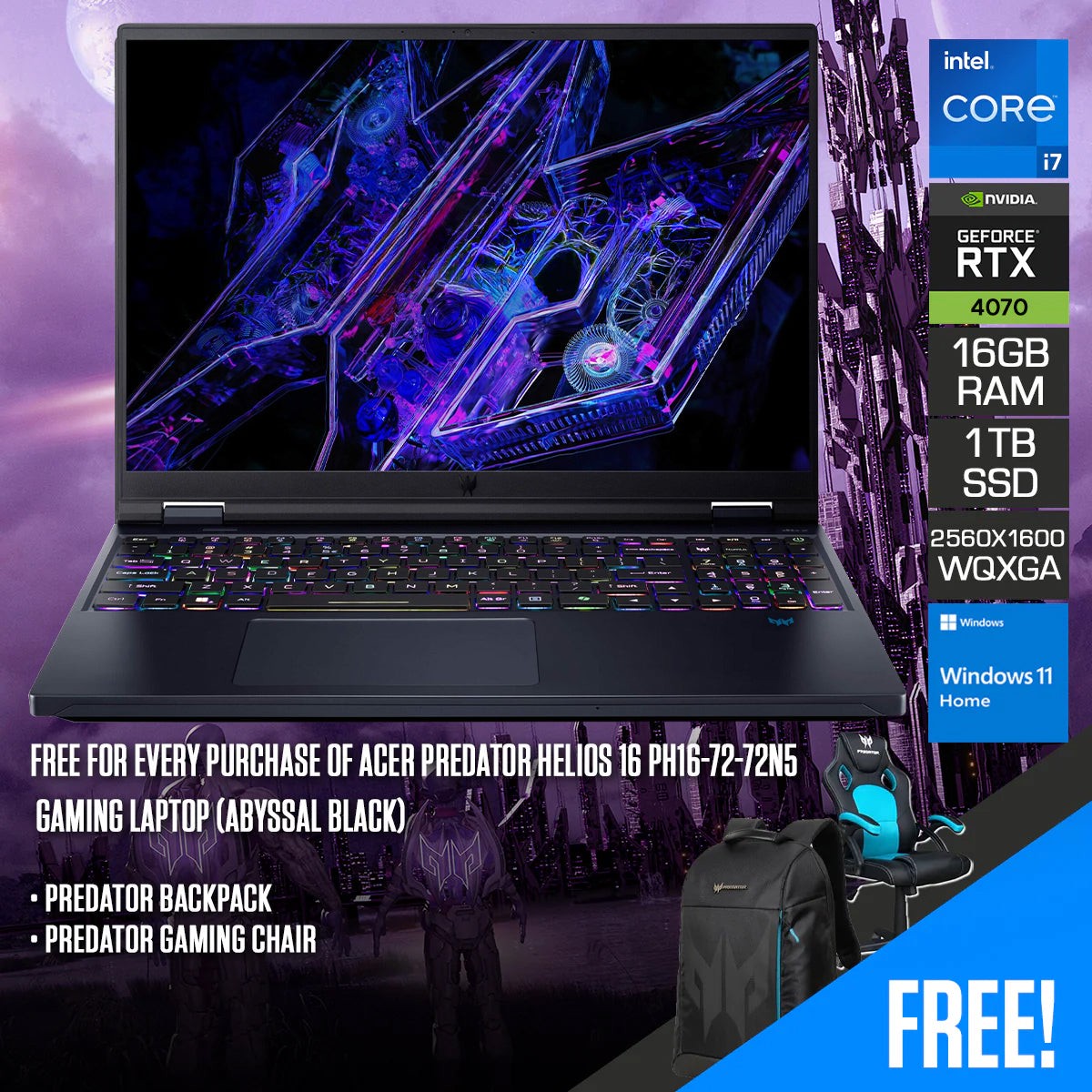 acer-predator-helios-16-ph16-72-72n5-gaming-laptop-16-wqxga-240hz-i7-14700hx-16gb-ram-1tb-ssd-rtx-4070-windows-11-home-predator-backpack-predator-gaming-chair-lk-8103a