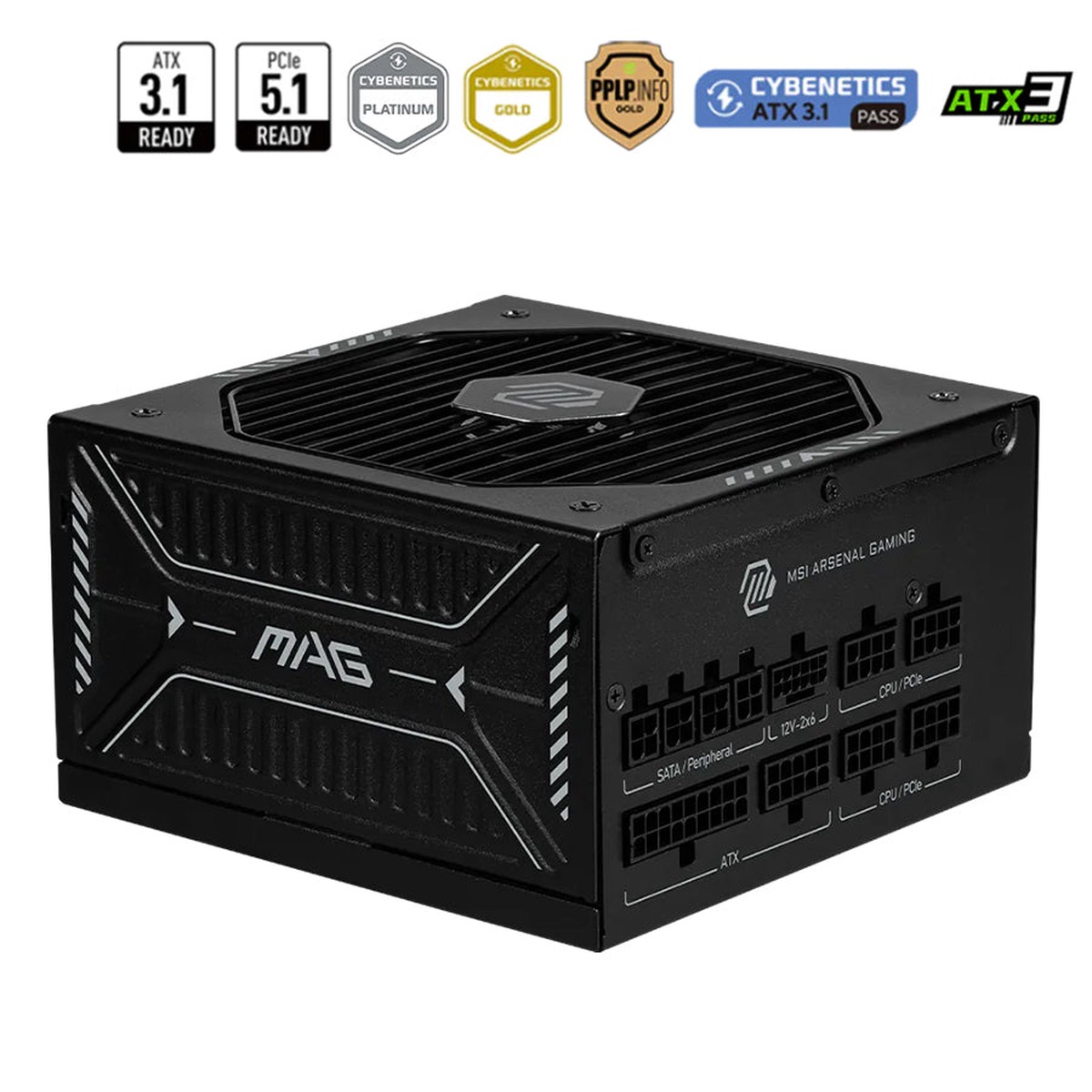 msi-mag-a850gls-850w-pcie5-80-gold-fully-modular-power-supply