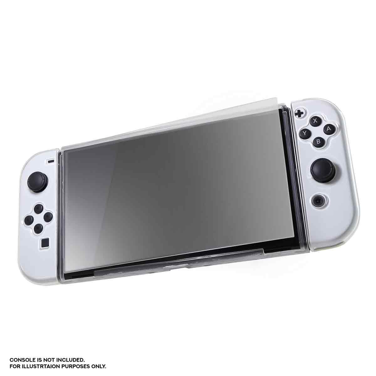 nyko-armor-case-for-nintendo-switch-oled-clear