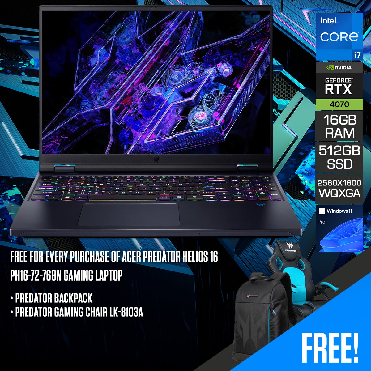 acer-predator-helios-16-ph16-72-768n-gaming-laptop-16-wqxga-2560x1600-240hz-i7-14700hx-16gb-ram-512gb-ssd-rtx-4070-windows-11-pro-predator-backpack-predator-gaming-chair-lk-8103a