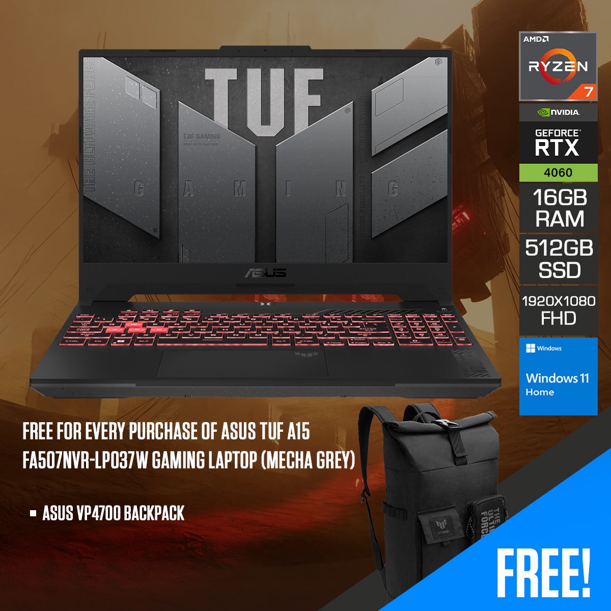 asus-tuf-a15-fa507nvr-lp037w-gaming-laptop-mecha-grey-15-6-fhd-1920x1080-ips-144hz-r7-7435hs-16gb-ram-512gb-ssd-rtx-4060-windows-11-home-asus-vp4700-backpack