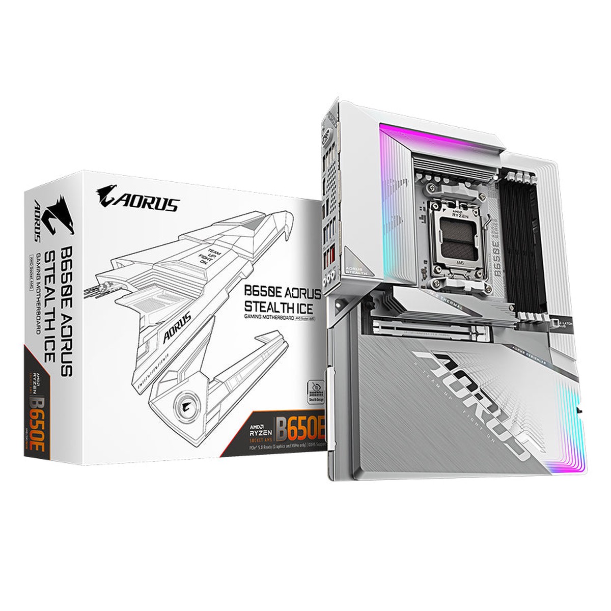 gigabyte-b650e-aorus-stealth-ice-ddr5-gaming-motherboard