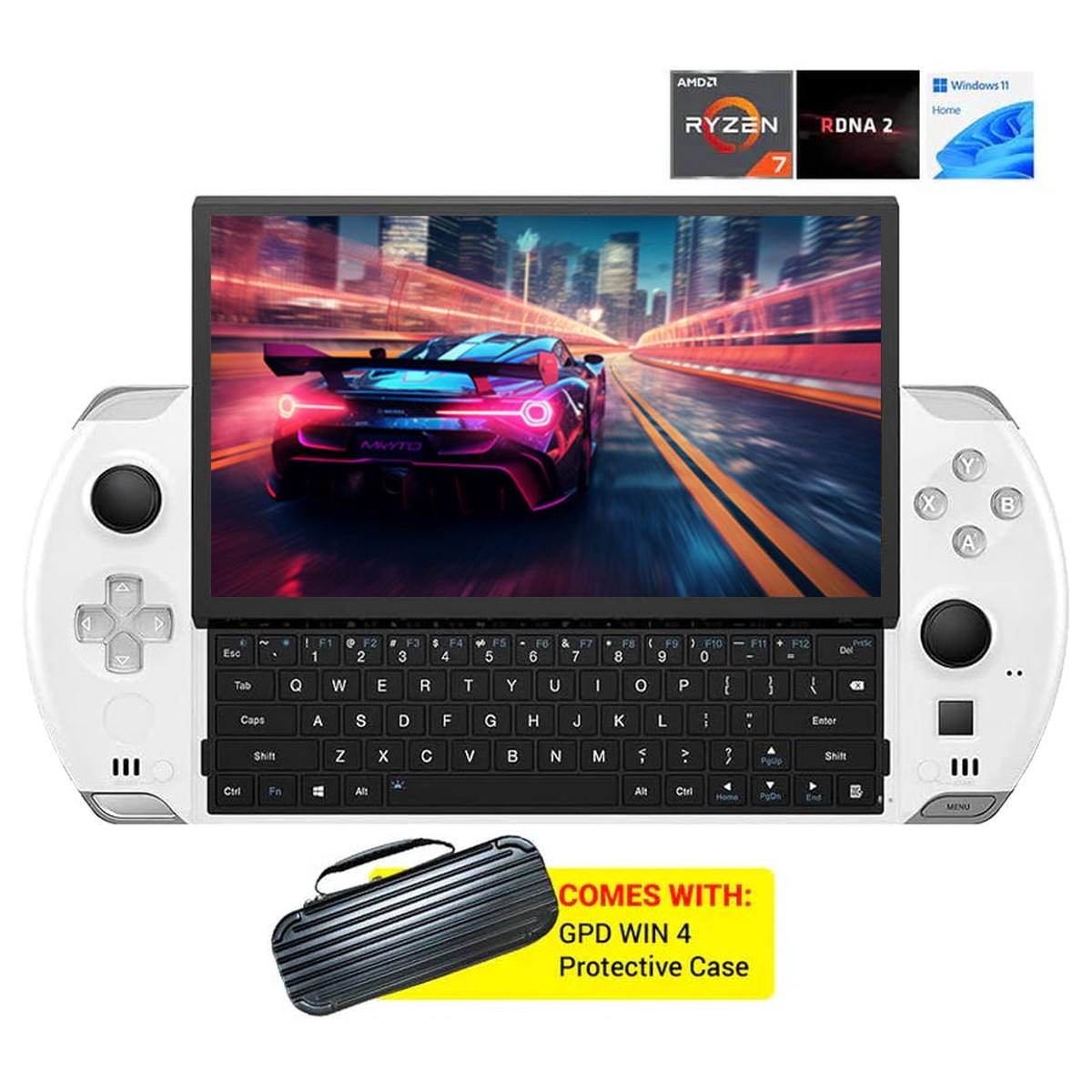 gpd-win-4-amd-ryzen-7-6800u-handheld-pc-gaming-console-white-32gb-1tb-gpd-protection-case-for-win-4