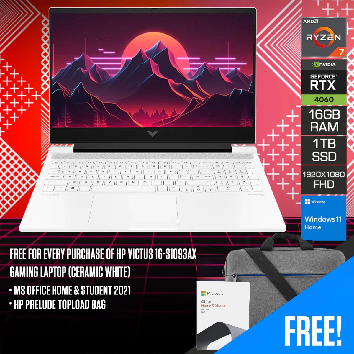 hp-victus-16-s1093ax-gaming-laptop-16-1-fhd-144hz-ips-ryzen-7-8845hs-16gb-ram-1tb-ssd-rtx-4060-windows-11-home-ms-office-home-student-2021-hp-prelude-topload-bag