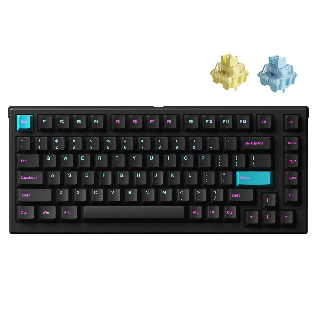monsgeek-mg75w-midnight-dual-mode-hot-swappable-mechanical-keyboard-v3-cream-yellow-pro-v3-cream-blue-pro