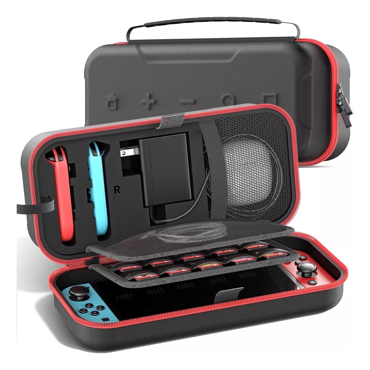nsw-oivo-carry-case-for-n-switch-n-switch-oled-black-kt-k188x-us