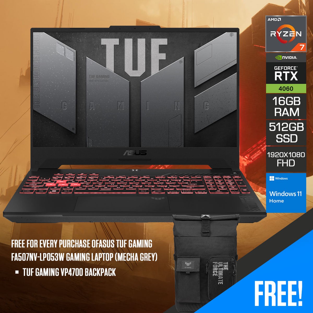 asus-tuf-gaming-fa507nv-lp053w-gaming-laptop-mecha-grey-15-6-fhd-ryzen-7-7735hs-16gb-ddr5-512gb-ssd-geforce-rtx-4060-windows-11-home-tuf-gaming-vp4700-backpack