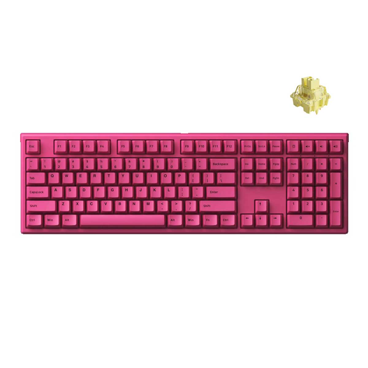 monsgeek-mg108b-rose-red-rgb-hot-swappable-mechanical-keyboard-v3-cream-yellow-pro
