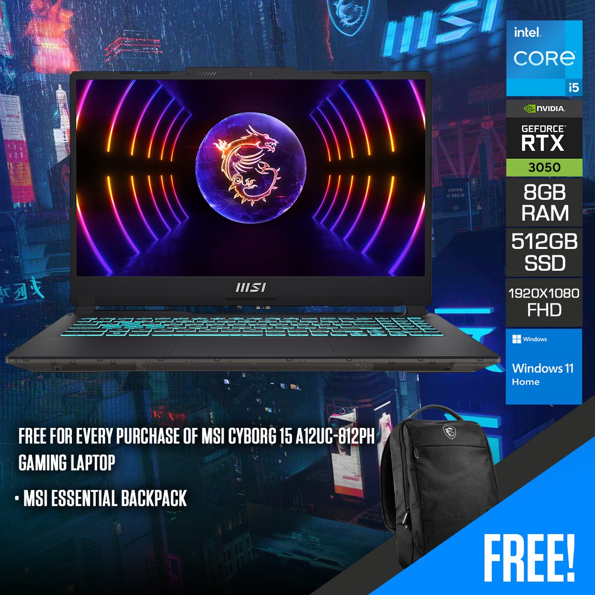 msi-cyborg-15-a12uc-812ph-gaming-laptop-15-6-fhd-1920x1080-144hz-ips-i5-12450h-8gb-ram-512gb-ssd-rtx-3050-windows-11-home-msi-essential-backpack