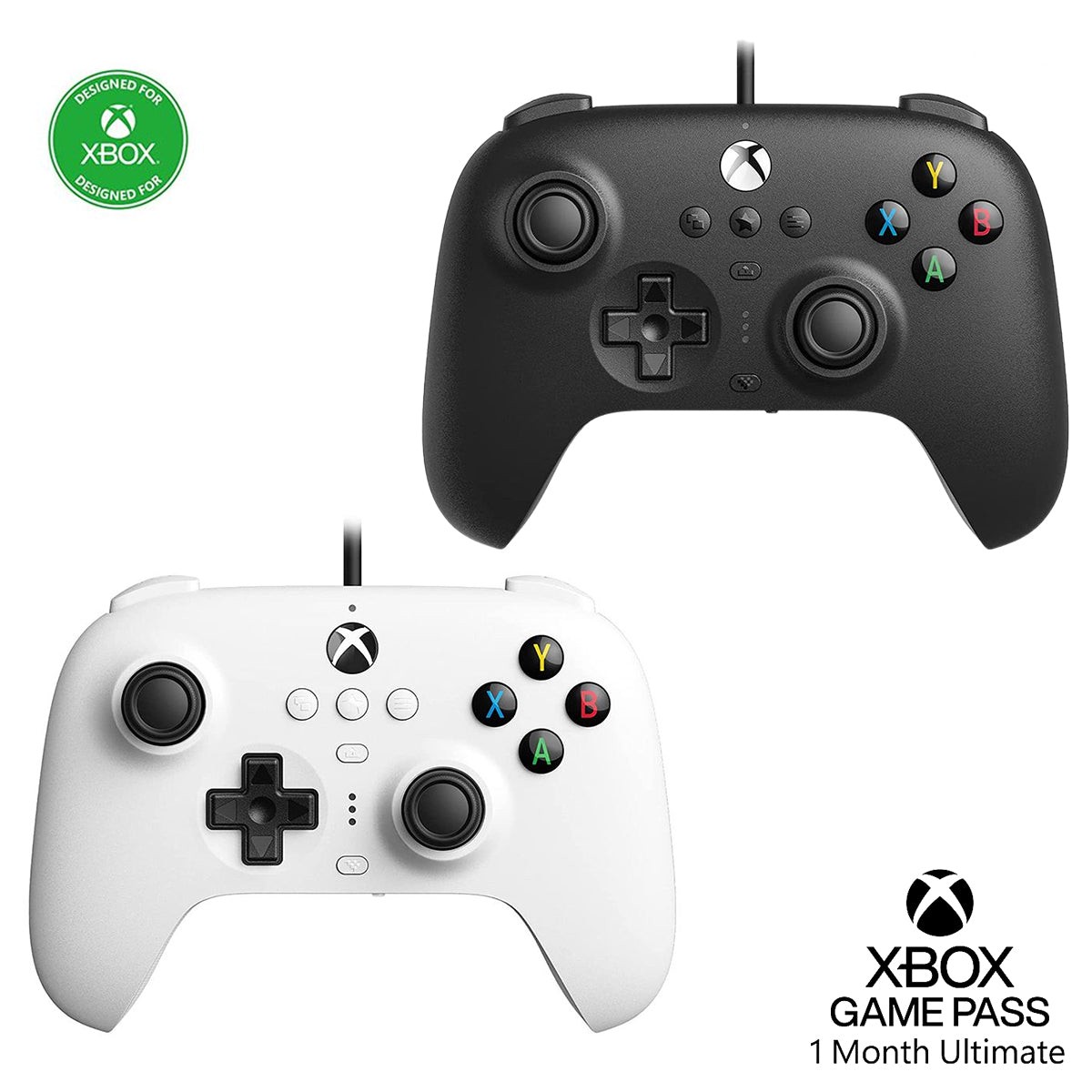 8bitdo-ultimate-wired-controller-hall-edition-for-xbox-series-s-x-xboxone-windows-10-11-includes-game-pass-82ce-black-white