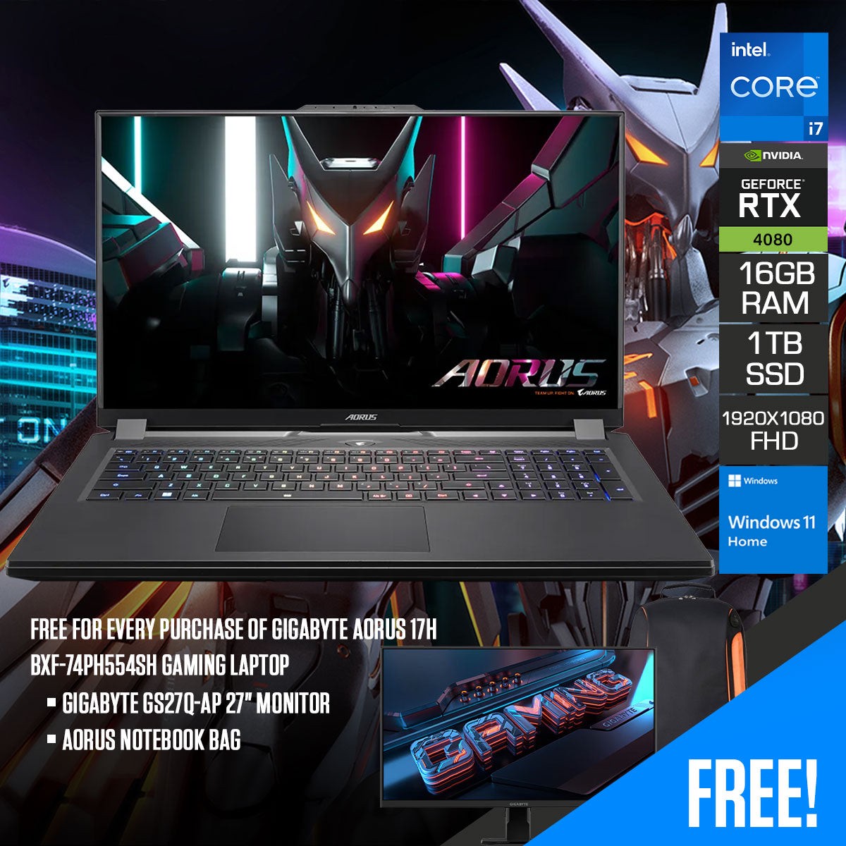gigabyte-aorus-17h-bxf-74ph554sh-gaming-laptop-17-3-fhd-360hz-i7-13700h-16gb-ram-1tb-ssd-rtx-4080-windows-11-home-aorus-notebook-bag-gigabyte-gs27q-ap-27-monitor