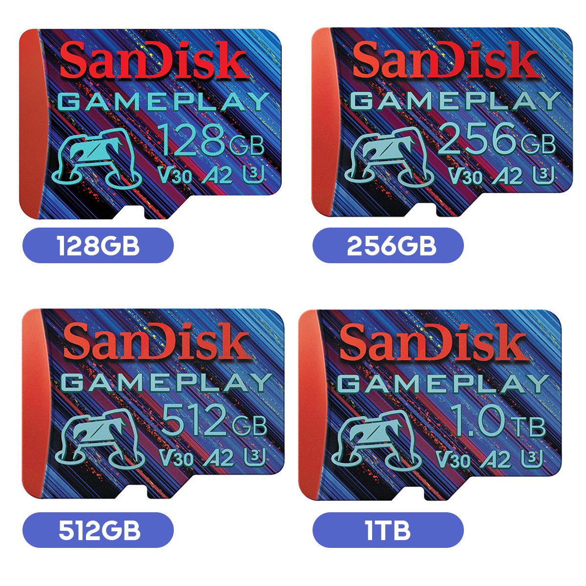 sandisk-gameplay-microsd-card-for-mobile-handheld-console-gaming-128gb-256gb-512gb-1tb