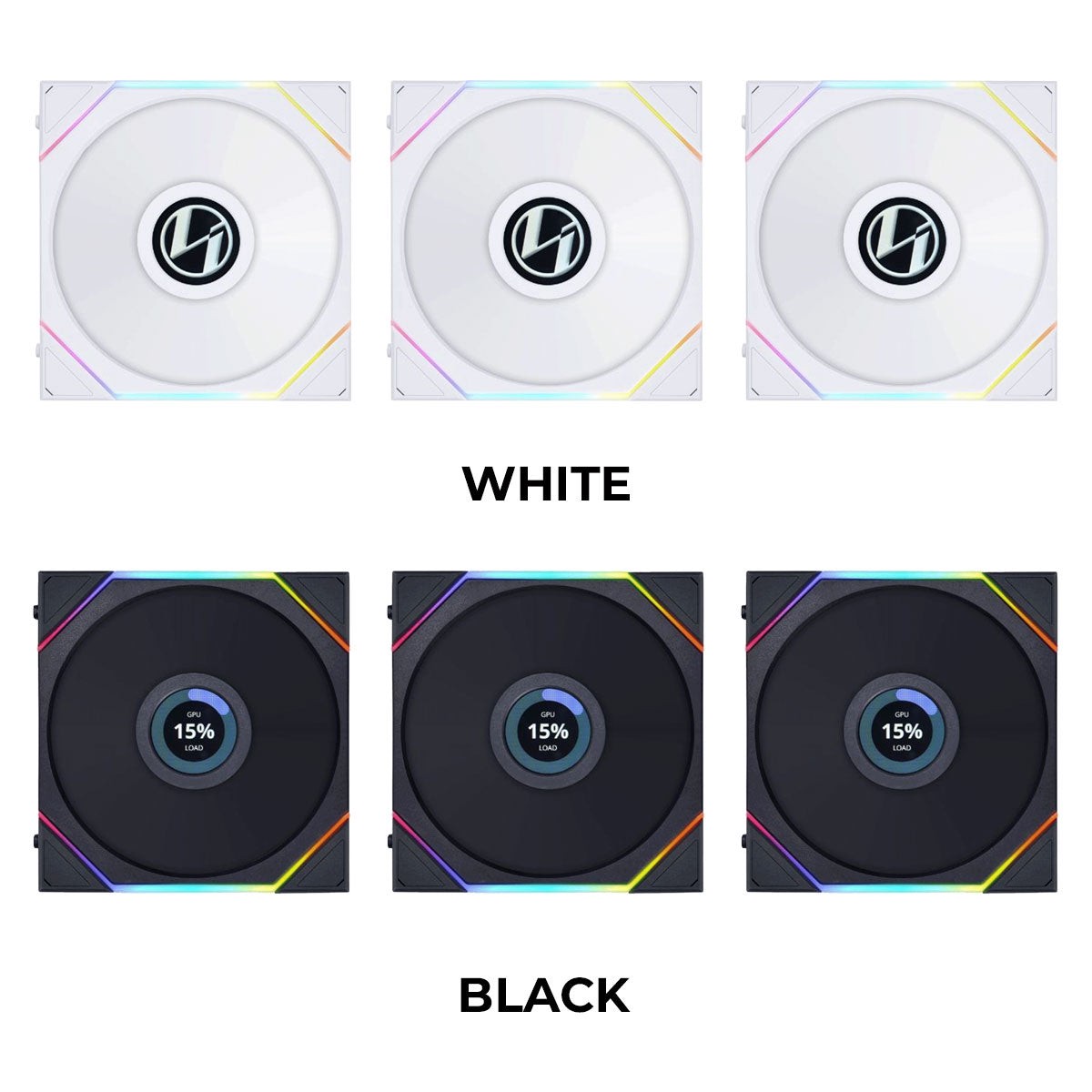 lian-li-uni-fan-tl-lcd-120-rgb-120mm-fan-triple-pack-with-controller