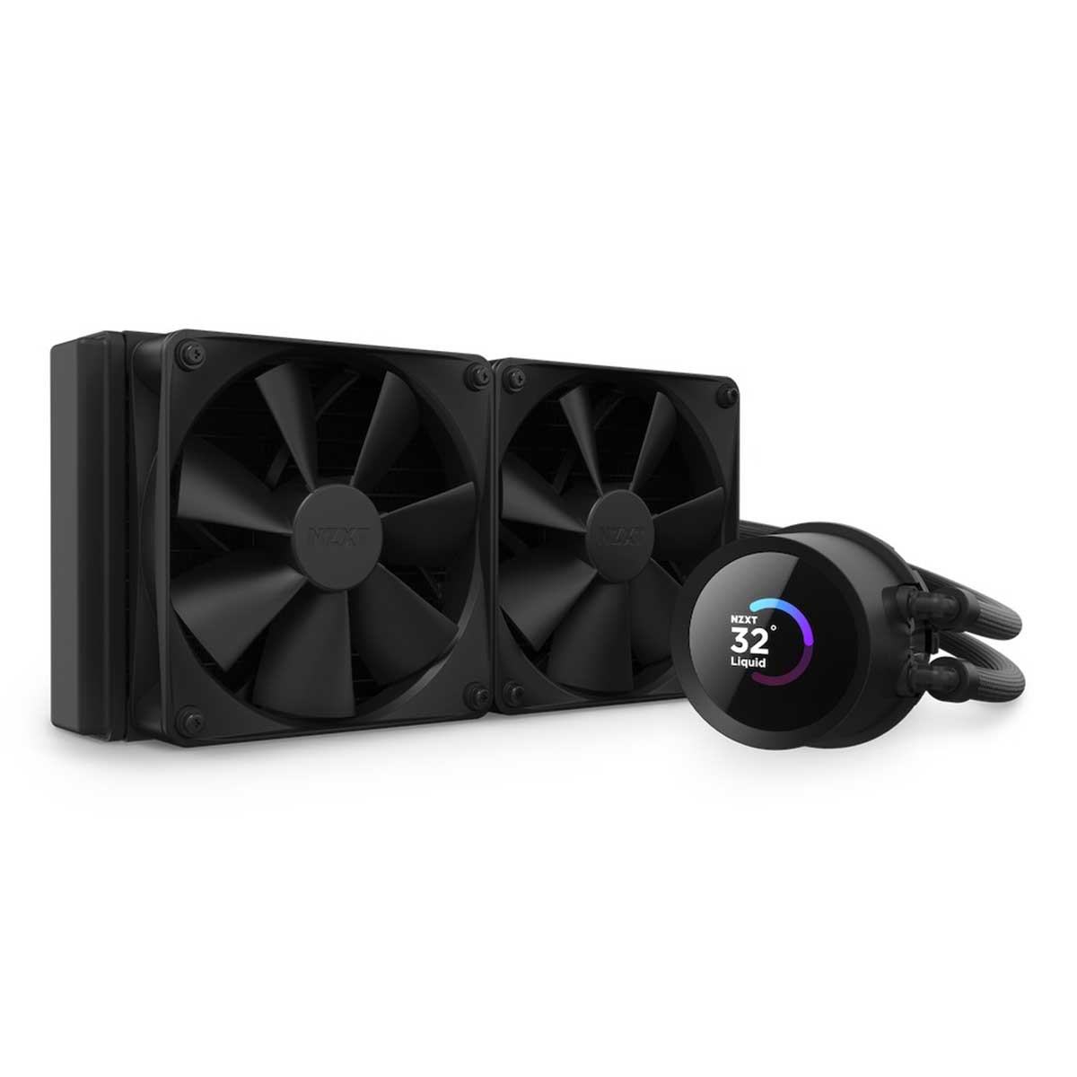 nzxt-kraken-240-240mm-aio-liquid-cooler-with-lcd-display-matte-black-rl-kn240-b1