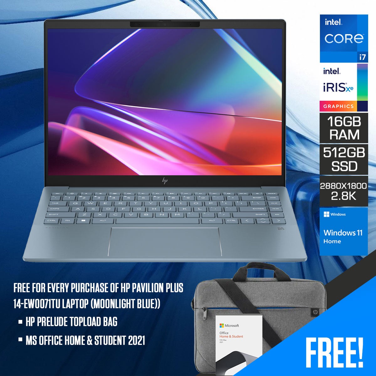 hp-pavilion-plus-14-ew0070tu-laptop-14-2-8k-i7-1355u-16gb-ram-512gb-ssd-intel-iris-xe-windows-11-home-ms-office-home-student-2021-hp-prelude-topload-bag