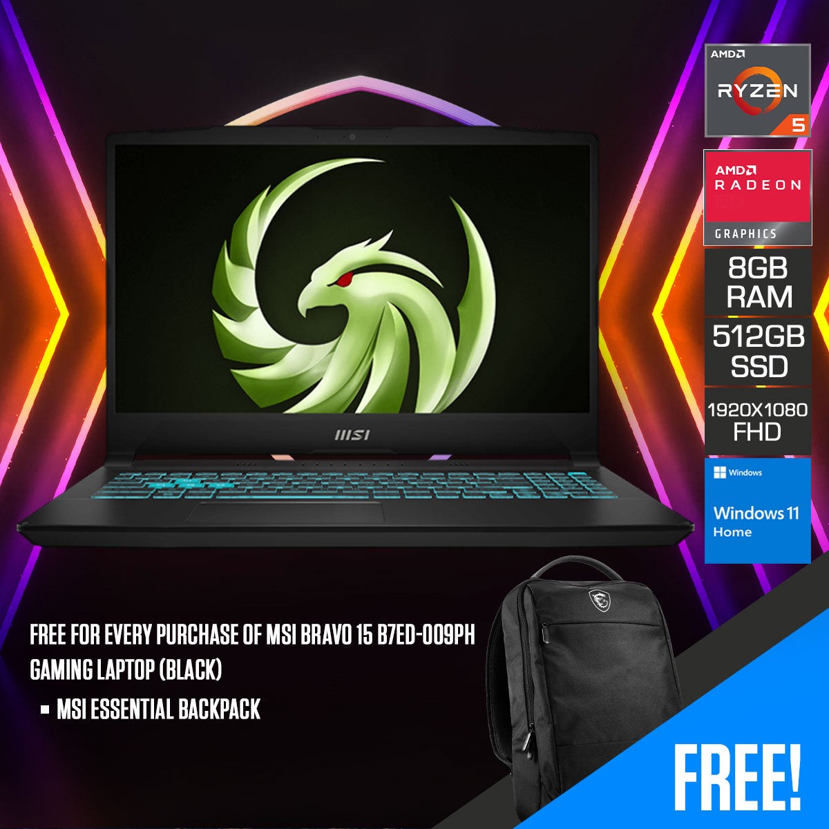 msi-bravo-15-b7ed-009ph-gaming-laptop-15-6-fhd-ryzen-5-7535hs-8gb-ram-512gb-ssd-rx-6550m-windows-11-home-msi-essential-backpack
