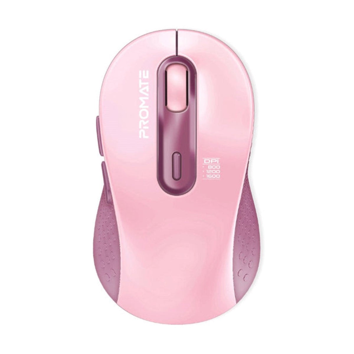 promate-ken-dual-mode-wireless-optical-mouse-with-bt-rf-connectivity-pink