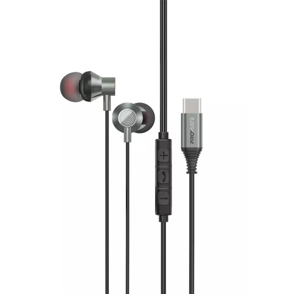 promate-silken-c-ergonomic-in-ear-usb-c-wired-stereo-headphones-grey