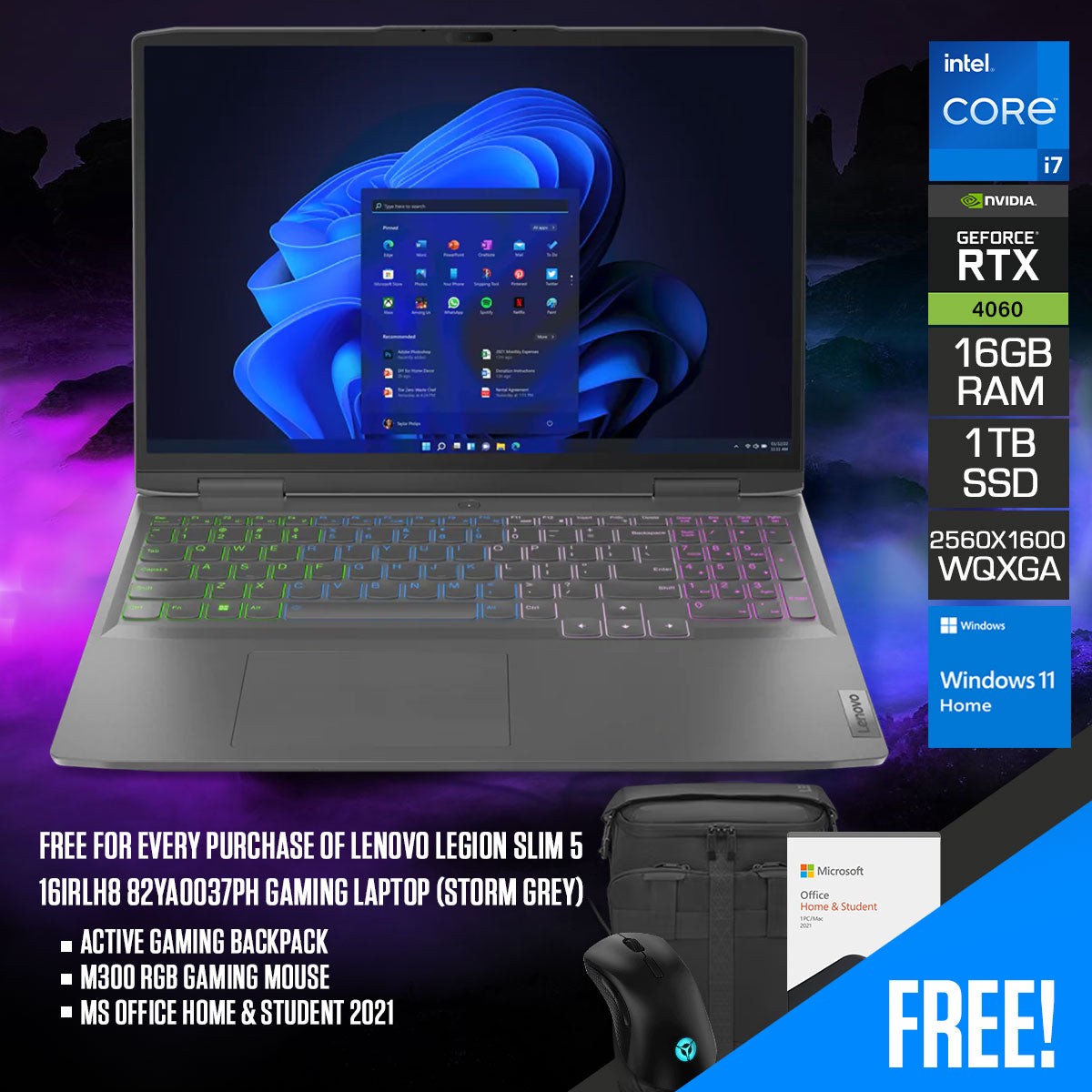 lenovo-legion-slim-5-16irh8-82ya0037ph-gaming-laptop-16-wqxga-i7-13700h-16gb-ram-1tb-ssd-rtx-4060-windows-11-home-ms-office-home-student-2021-m300-rgb-gaming-mouse-active
