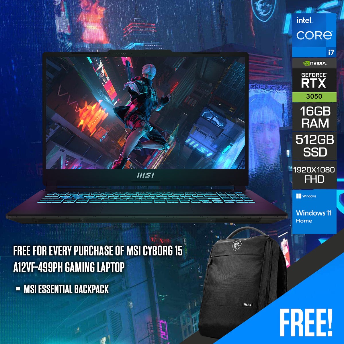 msi-cyborg-15-a12vf-499ph-gaming-laptop-15-6-fhd-1920x1080-ips-144hz-i7-12650h-16gb-ram-512gb-ssd-rtx-4060-windows-11-home-msi-essential-backpack