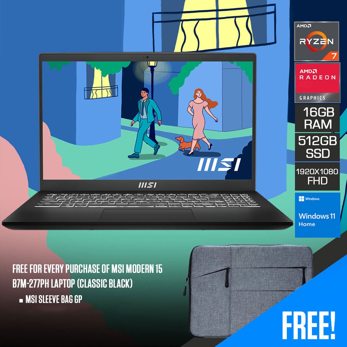 msi-modern-15-b7m-277ph-laptop-classic-black-15-6-fhd-1920x1080-ryzen-7-7730u-16gb-ram-512gb-ssd-amd-radeon-graphics-windows-11-home-msi-sleeve-bag-gp