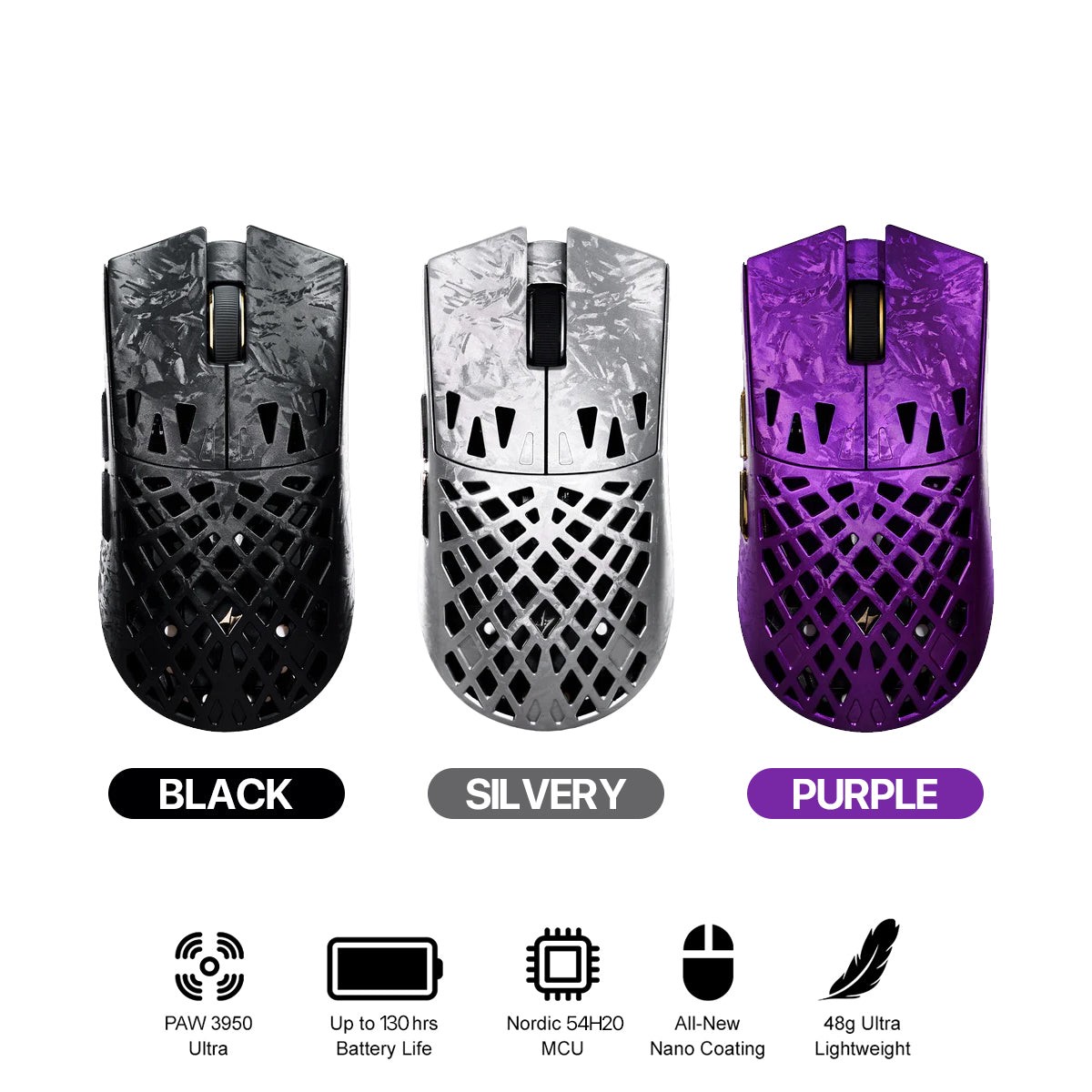 atk-blazing-sky-ghost-extreme-series-carbon-fiber-skeleton-gaming-mouse-black-silvery-purple