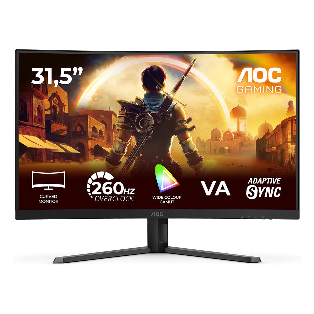 aoc-c32g42ze-71-31-5-fhd-1920x1080-260hz-oc-0-3ms-mprt-4ms-gtg-adaptive-sync-fast-va-curved-gaming-monitor-with-tilt-adjustment-black-red