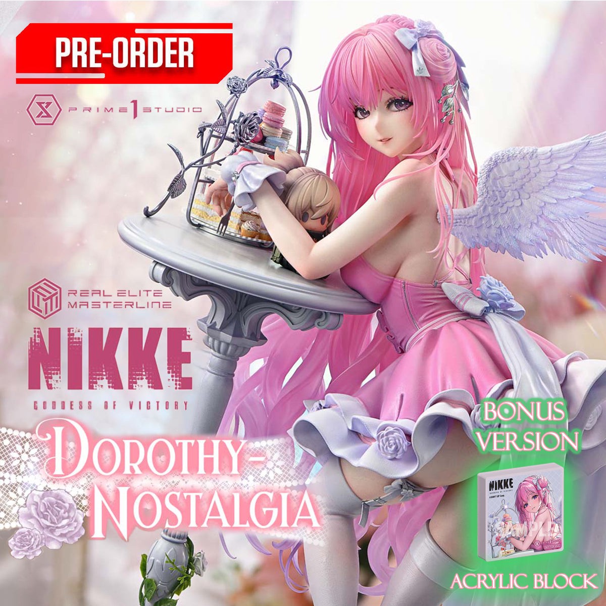 real-elite-masterline-goddess-of-victory-nikke-dorothy-nostalgia-bonus-version-remnke-01s-pre-order-downpayment