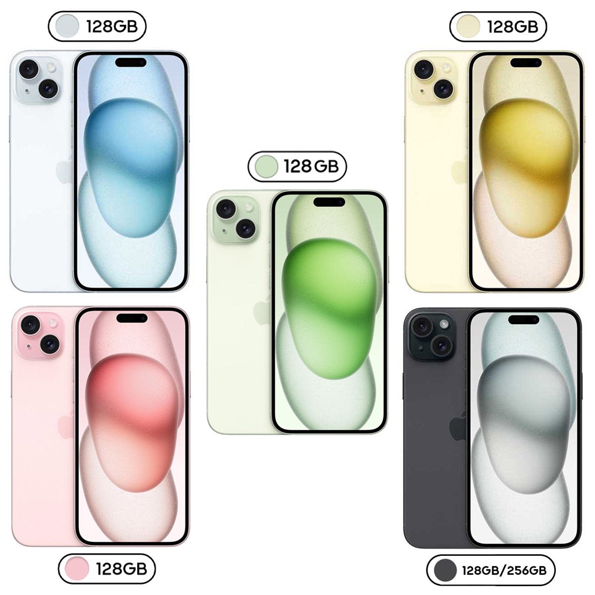apple-iphone-15-plus-a3094-128gb-256gb-blue-green-yellow-black