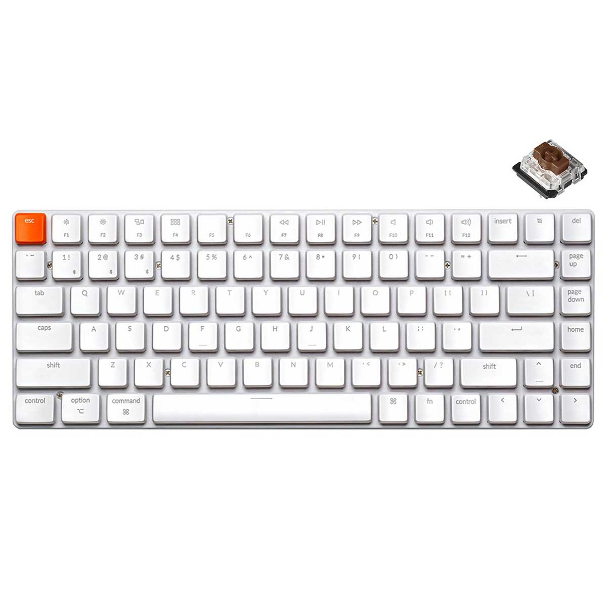 keychron-k3-v2-non-backlit-non-backlight-ultra-slim-wireless-mechanical-keyboard-white-low-profile-gateron-mechanical-brown-switch-k3-k3