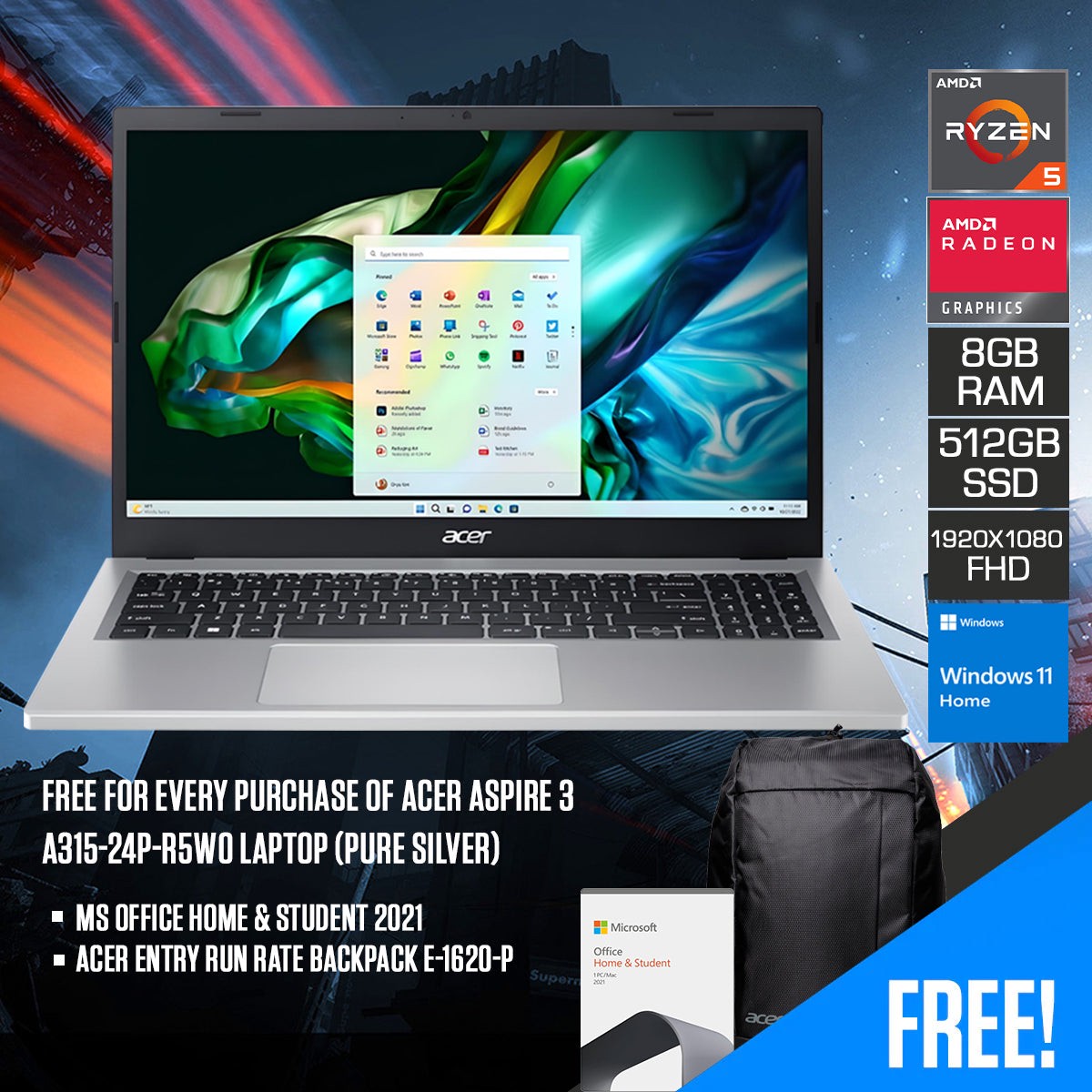 acer-aspire-3-a315-24p-r5w0-laptop-15-6-fhd-ryzen-5-7520u-8gb-ram-512gb-ssd-amd-radeon-graphics-windows-11-home-ms-office-home-student-2021-acer-entry-run-rate-backpack-e-1620-p