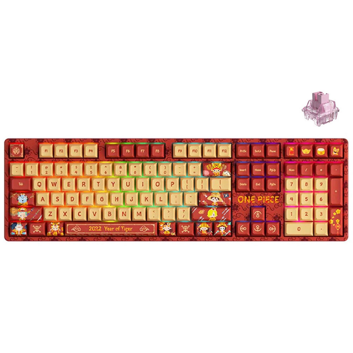 akko-one-piece-year-of-the-tiger-sp-5108s-rgb-hot-swappable-mechanical-keyboard-akko-cs-jelly-pink