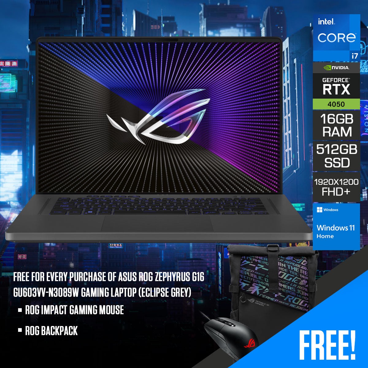 asus-rog-zephyrus-g16-gu603vv-n3089w-gaming-laptop-16-fhd-165hz-i7-13620h-16gb-ram-512gb-ssd-rtx-4060-windows-11-home-rog-backpack-rog-impact-gaming-mouse