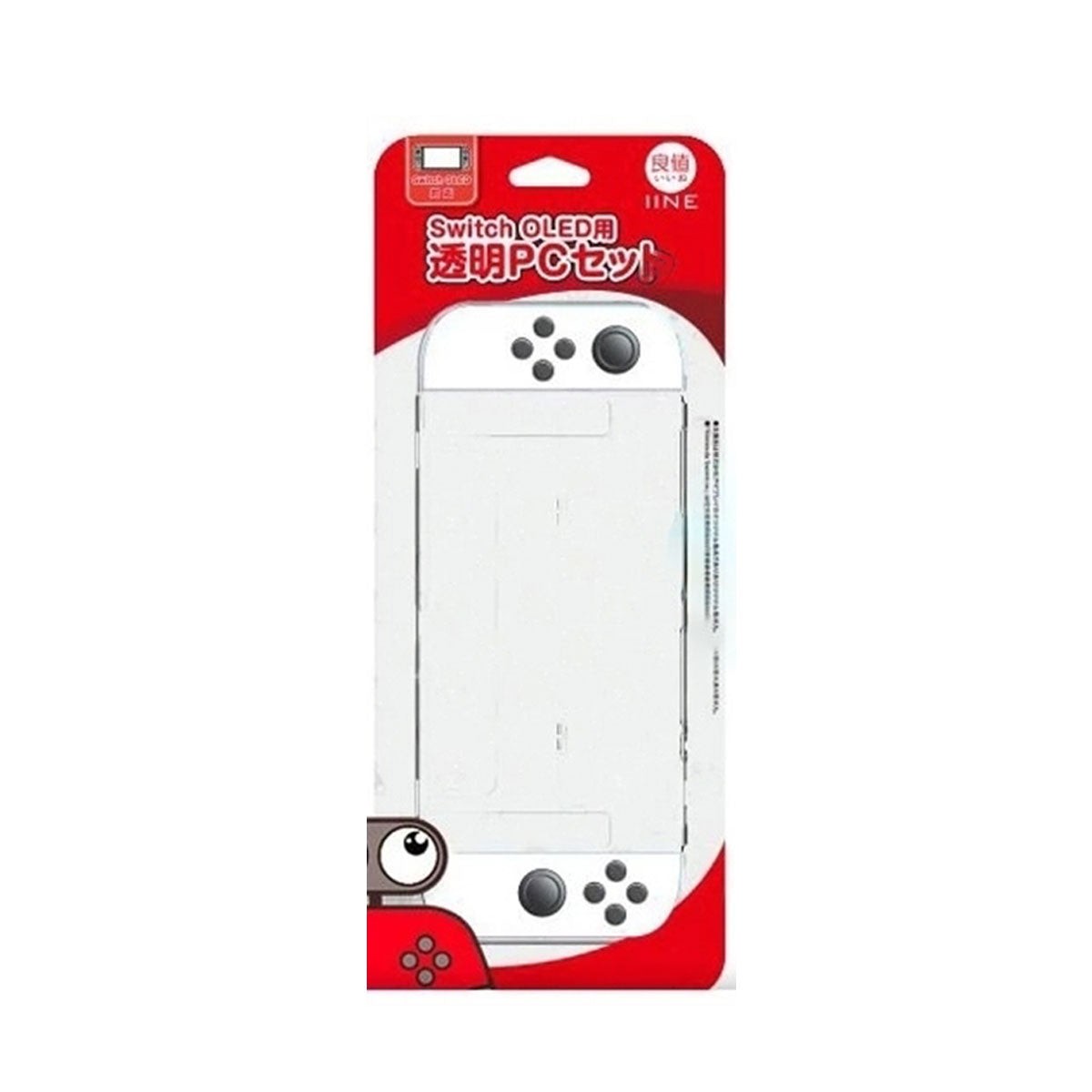 iine-protective-case-for-n-switch-oled-crystal-clear-l568