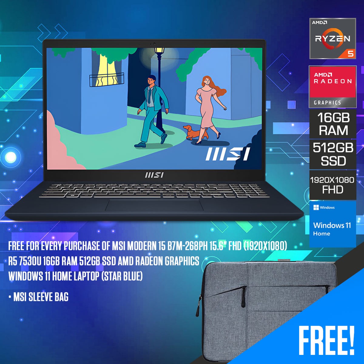 msi-modern-15-b7m-268ph-laptop-star-blue-15-6-fhd-1920x1080-ryzen-5-7530u-16gb-ram-512gb-ssd-amd-radeon-graphics-windows-11-home-msi-sleeve-bag