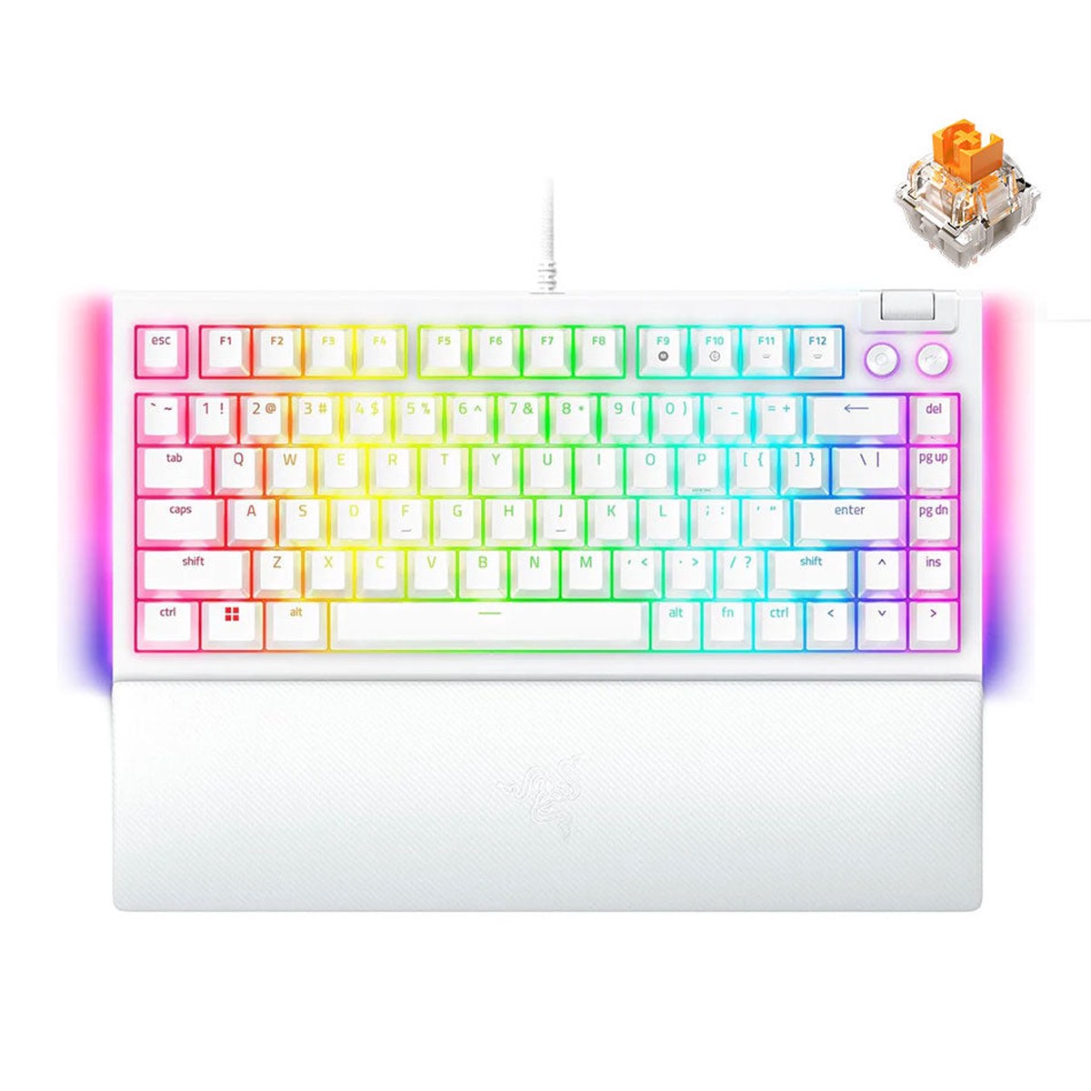 razer-blackwidow-v4-75-hot-swappable-mechanical-gaming-keyboard-orange-switches-white