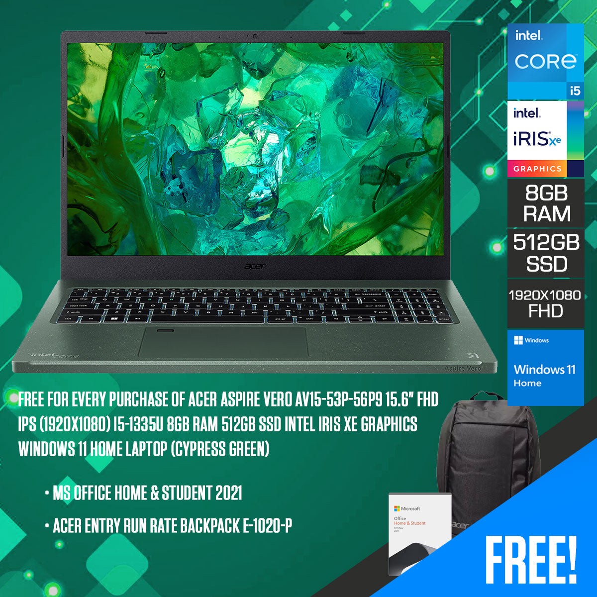 acer-aspire-vero-av15-53p-56p9-laptop-15-6-fhd-ips-i5-1335u-8gb-ram-512gb-ssd-intel-iris-xe-graphics-windows-11-home-ms-office-home-student-2021-acer-entry-run-rate-backpack