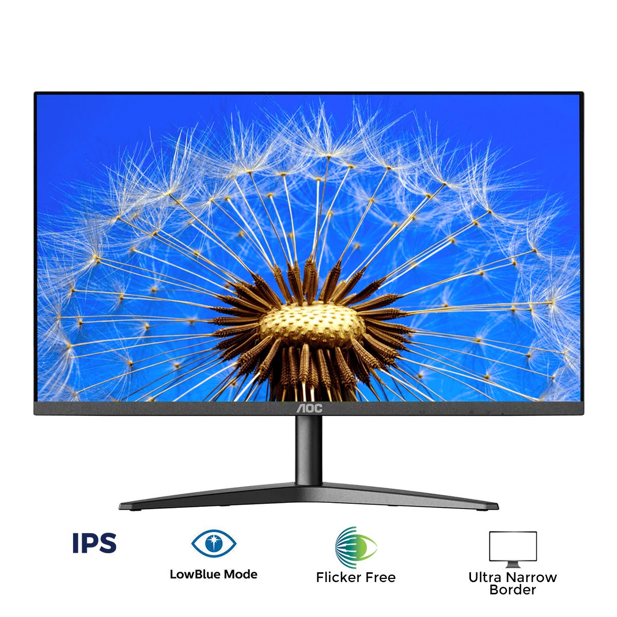 aoc-24b1xh2-71-23-8-fhd-ips-100hz-flicker-free-ultra-narrow-border-monitor-black