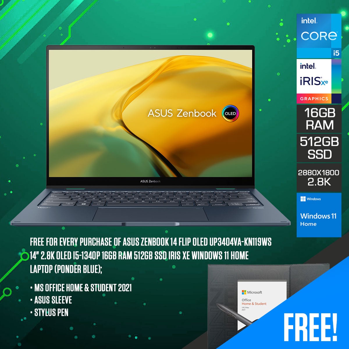 asus-zenbook-14-flip-oled-up3404va-kn119ws-laptop-14-2-8k-oled-i5-1340p-512gb-ssd-16gb-ram-iris-xe-windows-11-home-ms-office-home-student-2021-asus-sleeve-stylus-pen