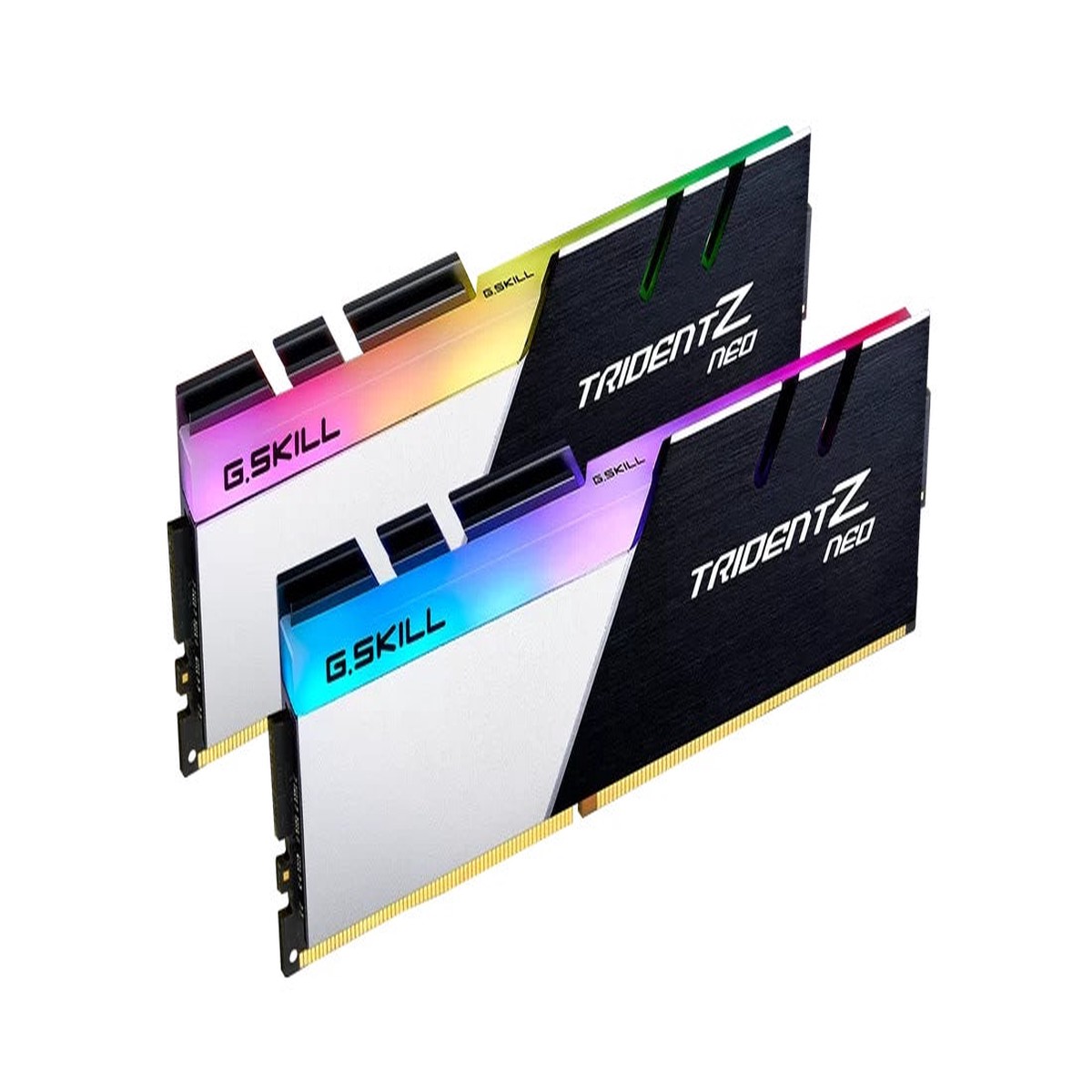 g-skill-trident-z-neo-rgb-64gb-2x32gb-ddr4-3600mhz-cl18-22-22-42-1-35v-desktop-memory-black-silver-f4-3600c18d-64gtzn
