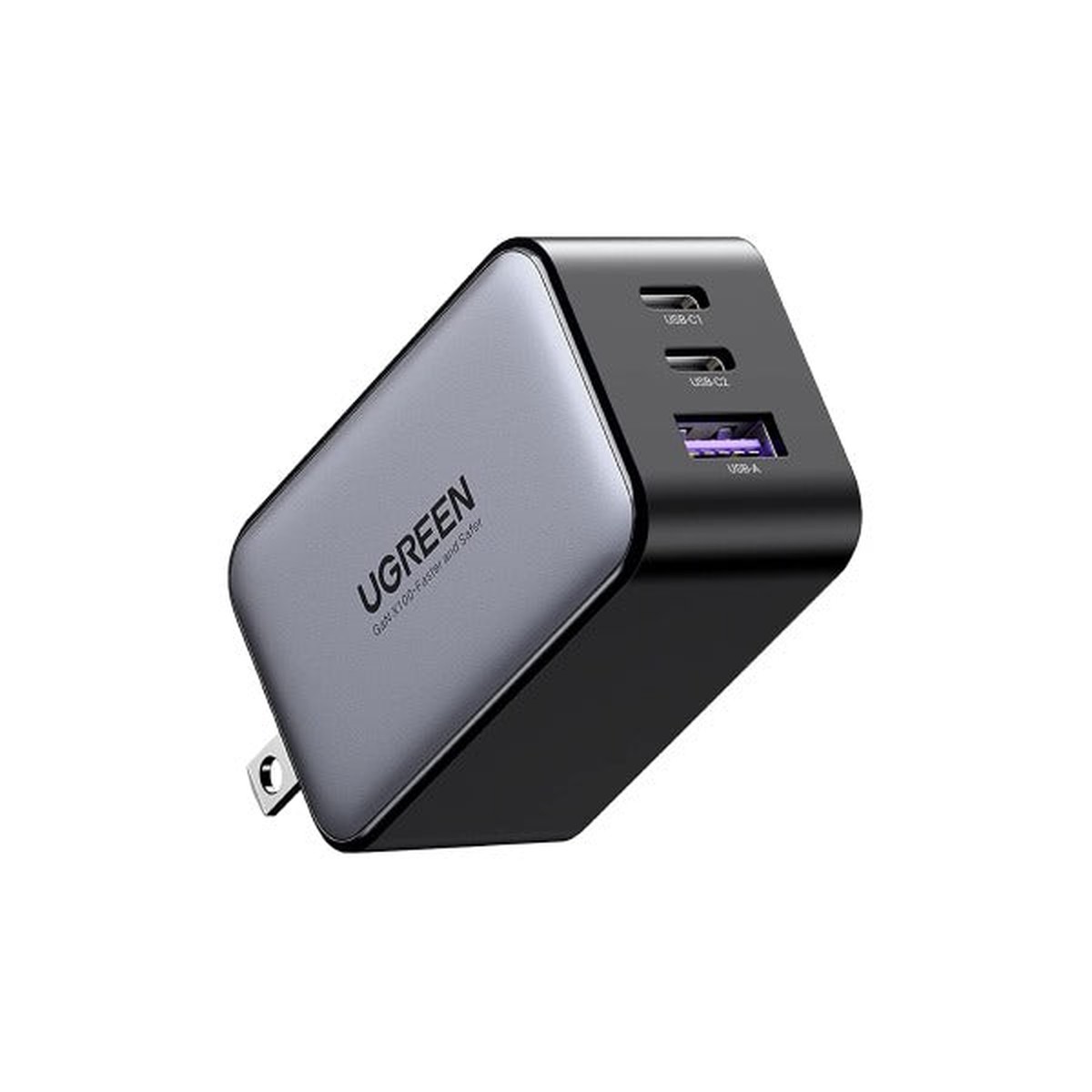 ugreen-3-port-usb-a-2-usb-c-65w-gan-tech-fast-charger-black-cd244-10334