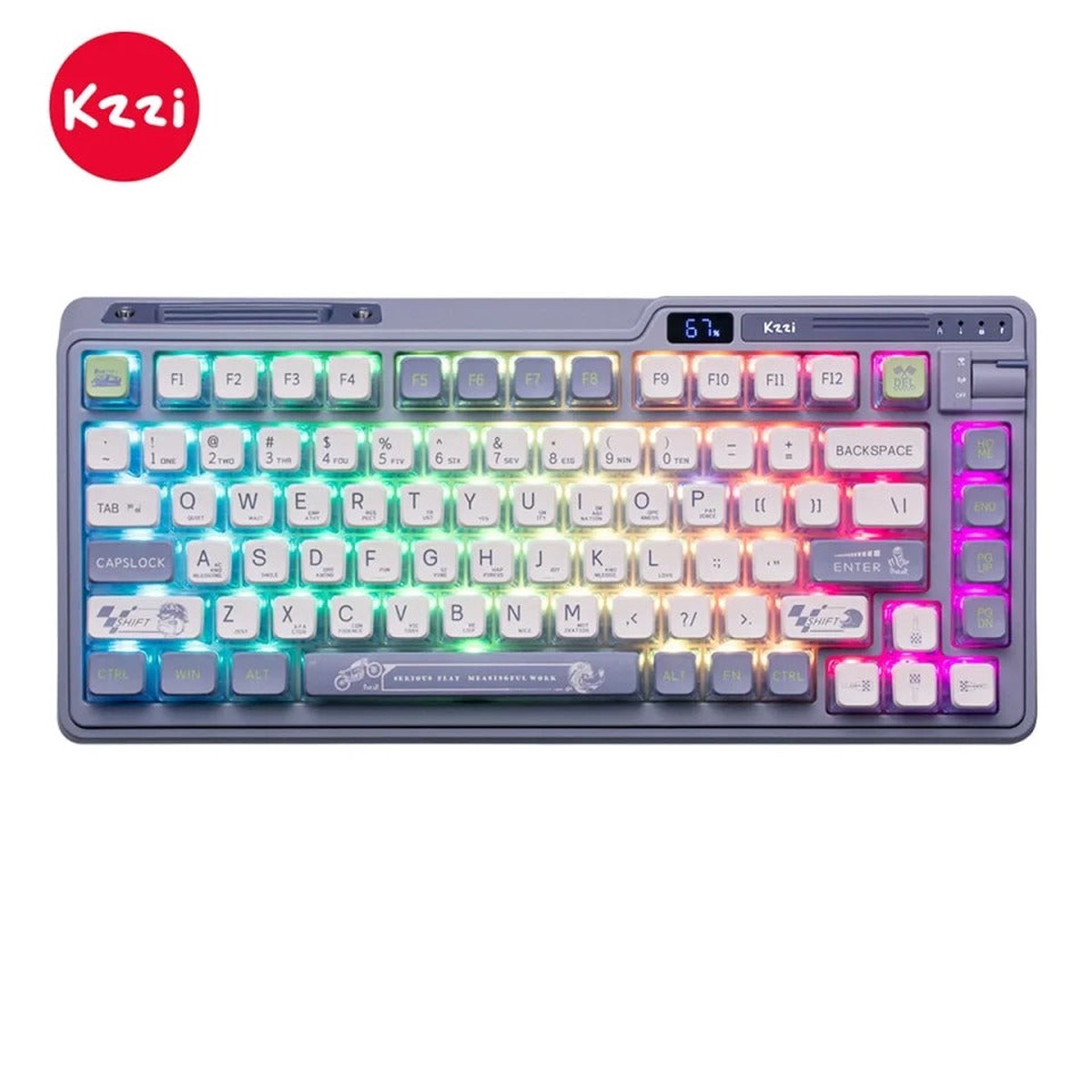 kzzi-k75-pro-tri-mode-rgb-82-keys-hot-swappable-mechanical-keyboard-knight-gray-moment-linear-switch