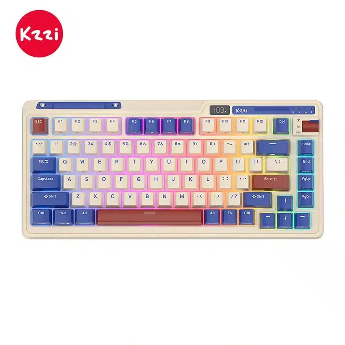 kzzi-k75-pro-tri-mode-rgb-82-keys-hot-swappable-mechanical-keyboard-rhine-moment-linear-switch