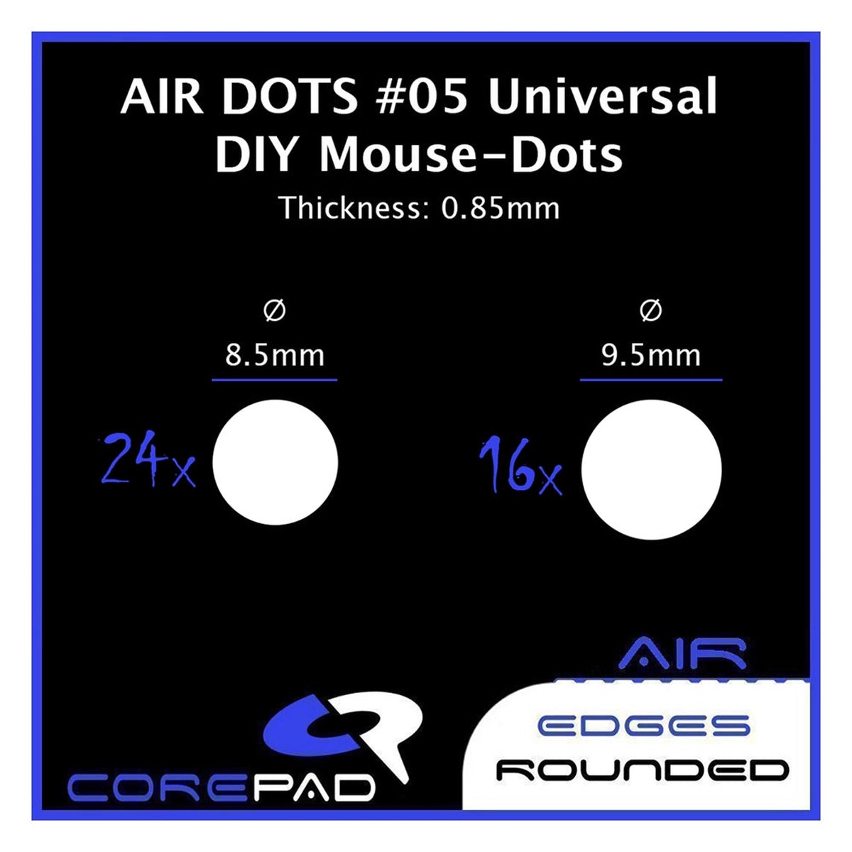 corepad-skates-teflon-air-05-dots-universal-0-85-mm