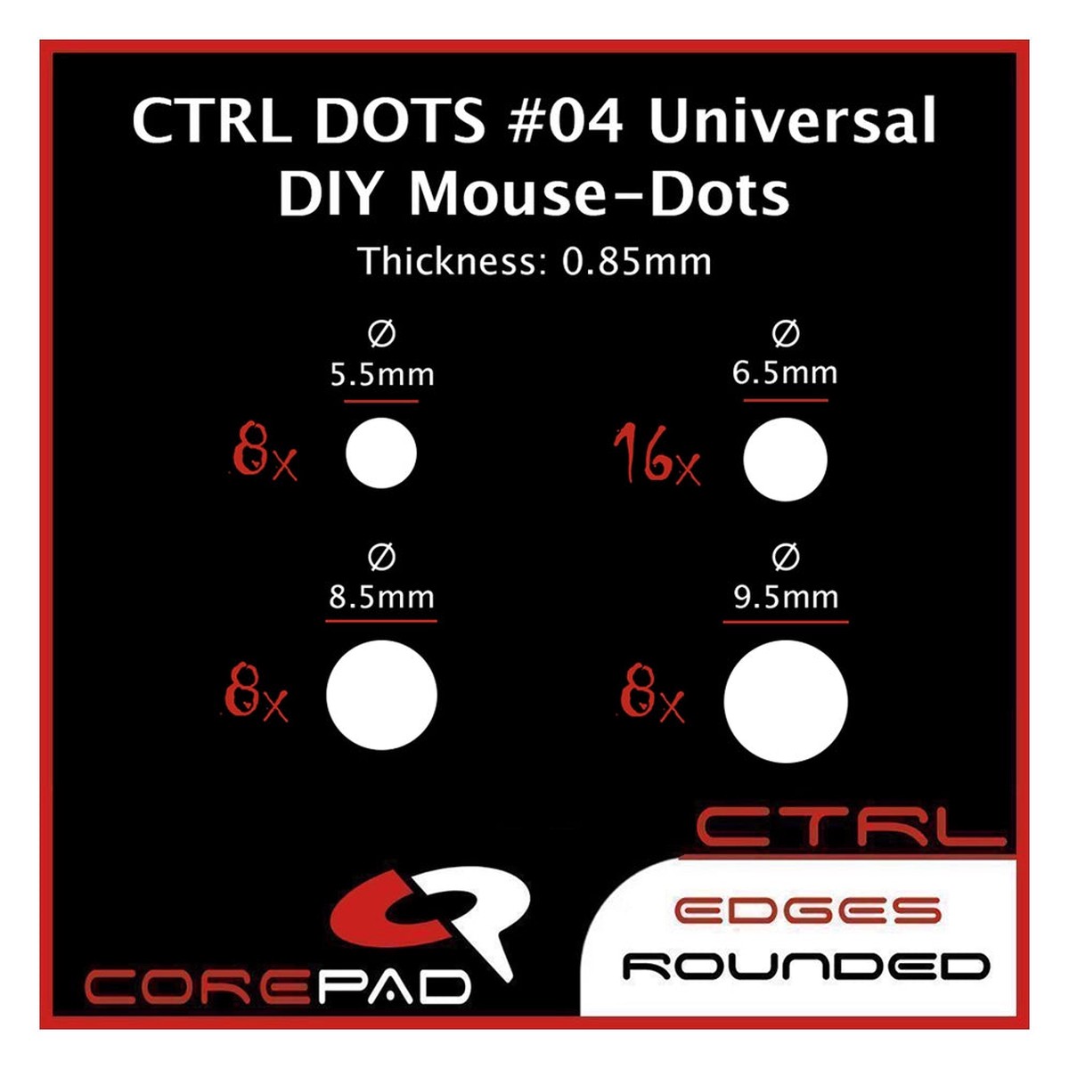 corepad-skates-teflon-ctrl-04-dots-universal-0-85-mm